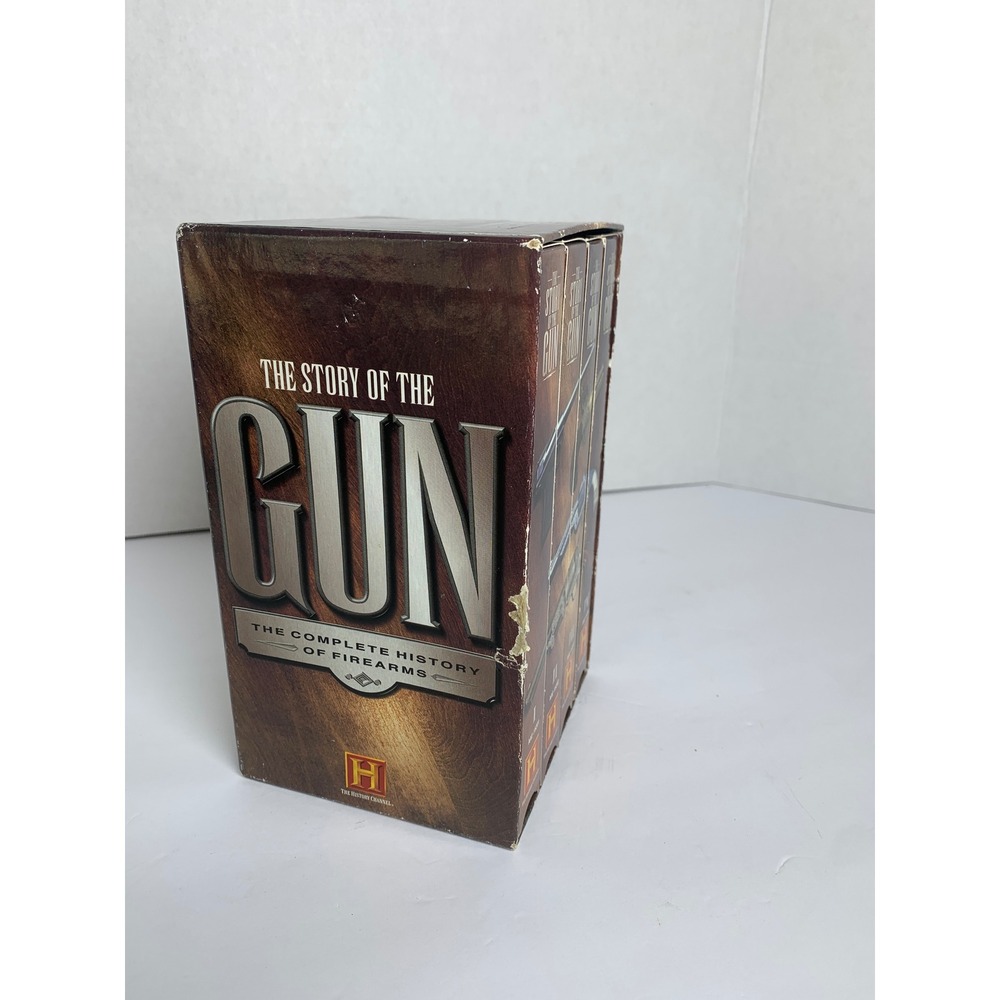 The Story of the Gun The History Channel 90s VHS Box‎ Set 4 Volumes Documentary